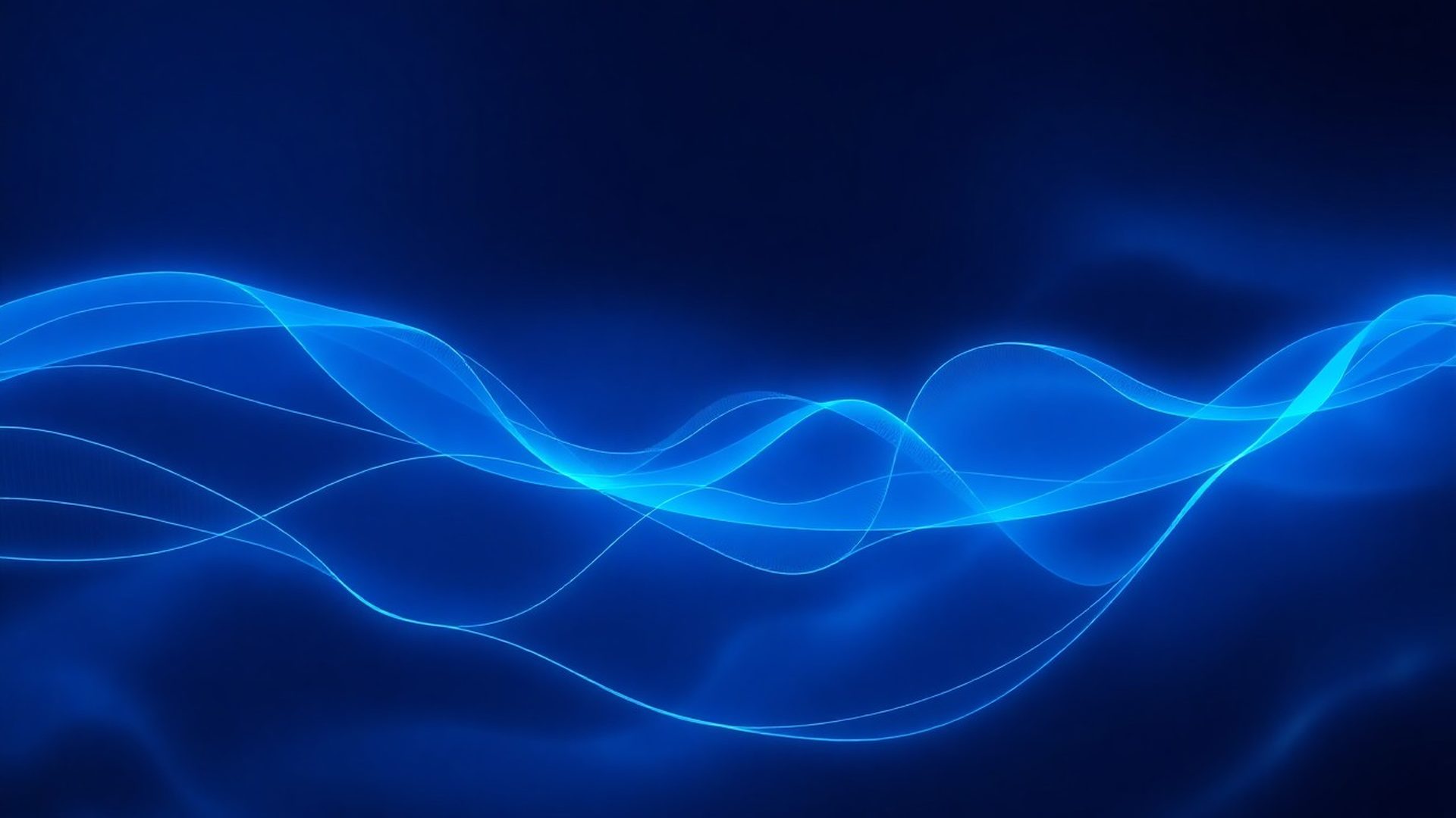 Abstract indigo and electric-blue data streams representing live market feeds